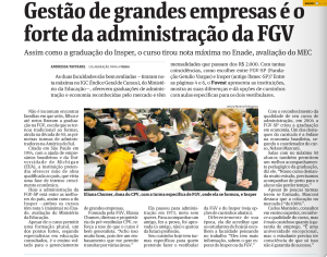 Materia Da Folha de São Paulo com Eliana Chumer